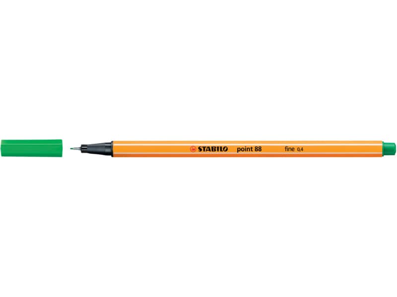 Fineliner Stabilo Point 88® 0,4 mm verde - 88/36