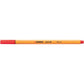 Fineliner Stabilo Point 88® 0,4 mm  rosso - 88/40