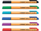 Penna con punta in fibra Stabilo GREENpoint 0,8 mm rosso 6088/40