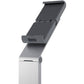 Porta tablet da pavimento DURABLE per tablet da 7" a 13" argento metallizzato 27x27x121,5cm - 893223