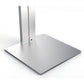 Porta tablet da pavimento DURABLE per tablet da 7" a 13" argento metallizzato 27x27x121,5cm - 893223