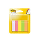 Segnapagina removibili in carta Post-it® Notes Markers neon assortiti 5 blocchetti da 100 fogli - 670-5
