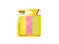 Segnapagina removibili in carta Post-it® Index Mini neon assortiti Confezione da 3x100 - 671-3