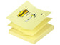 Foglietti riposizionabili classici Post-it® Ricarica Z-Notes Giallo Canary™ blocchetto da 100 ff - R330