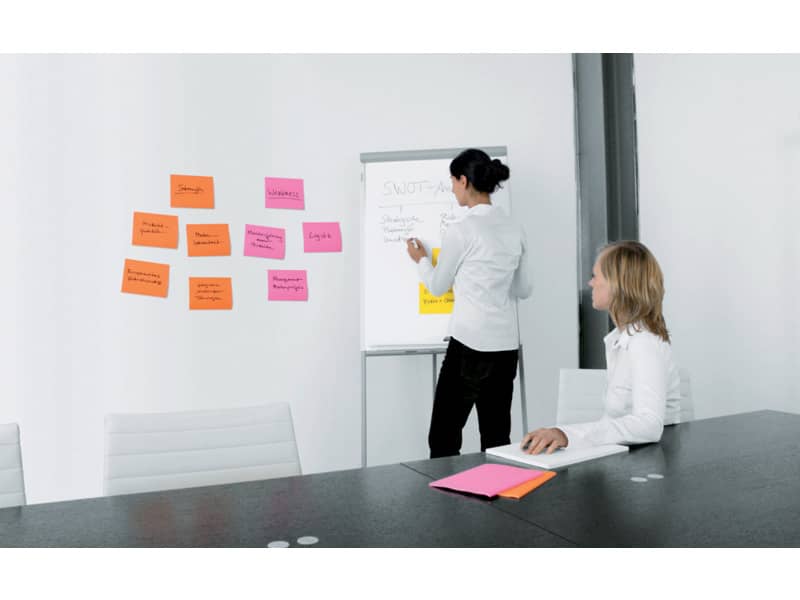 Foglietti riposizionabili Post-it® Super Sticky Meeting Notes Large assortiti conf. 4 blocchetti da 45 ff - 6845-SS EU