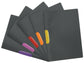 Cartellina con clip DURABLE DURASWING® COLOR polipropilene scuro A4 colore clip assortiti  Conf. 5 pezzi - 230400