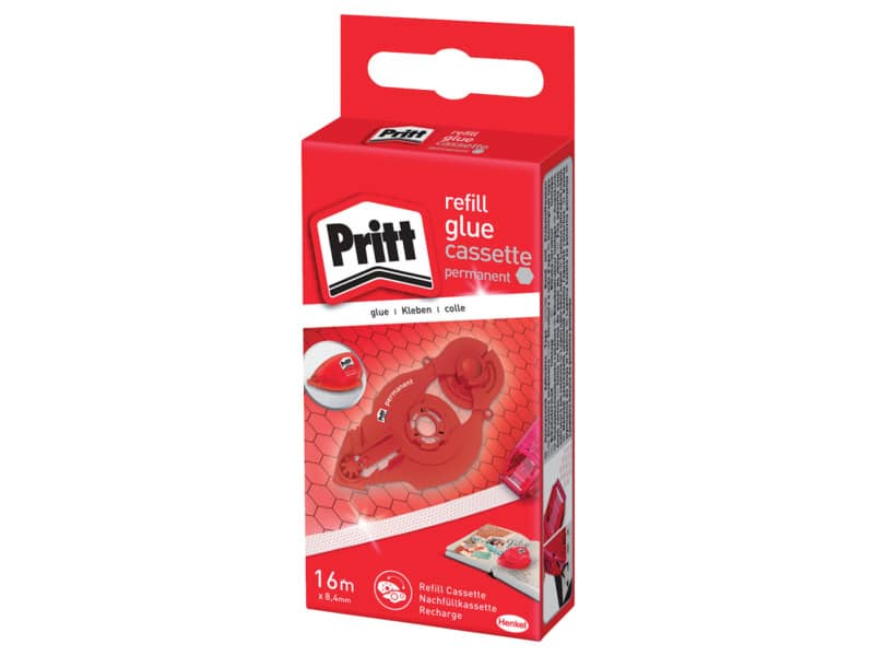 Refill Colla roller Pritt Roller System - permanente 8,4 mm x 16 m bianco 2111973