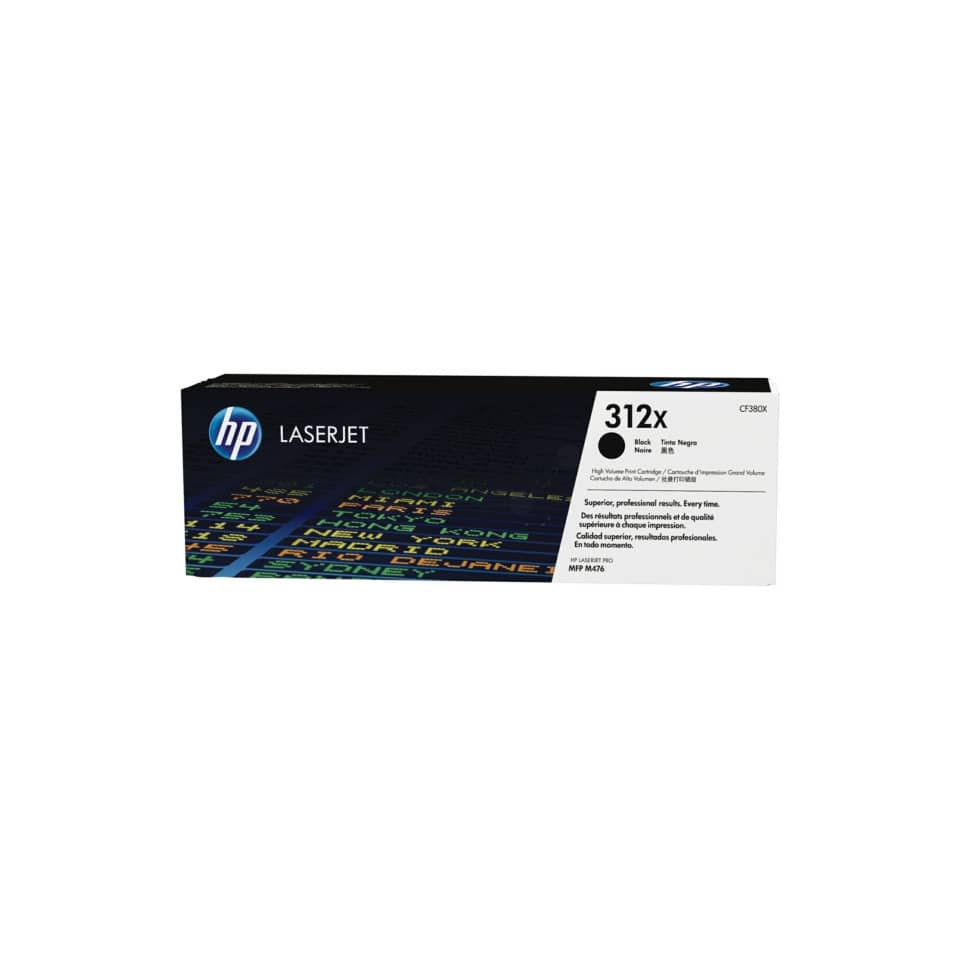 Toner alta capacità 312X HP nero  CF380X