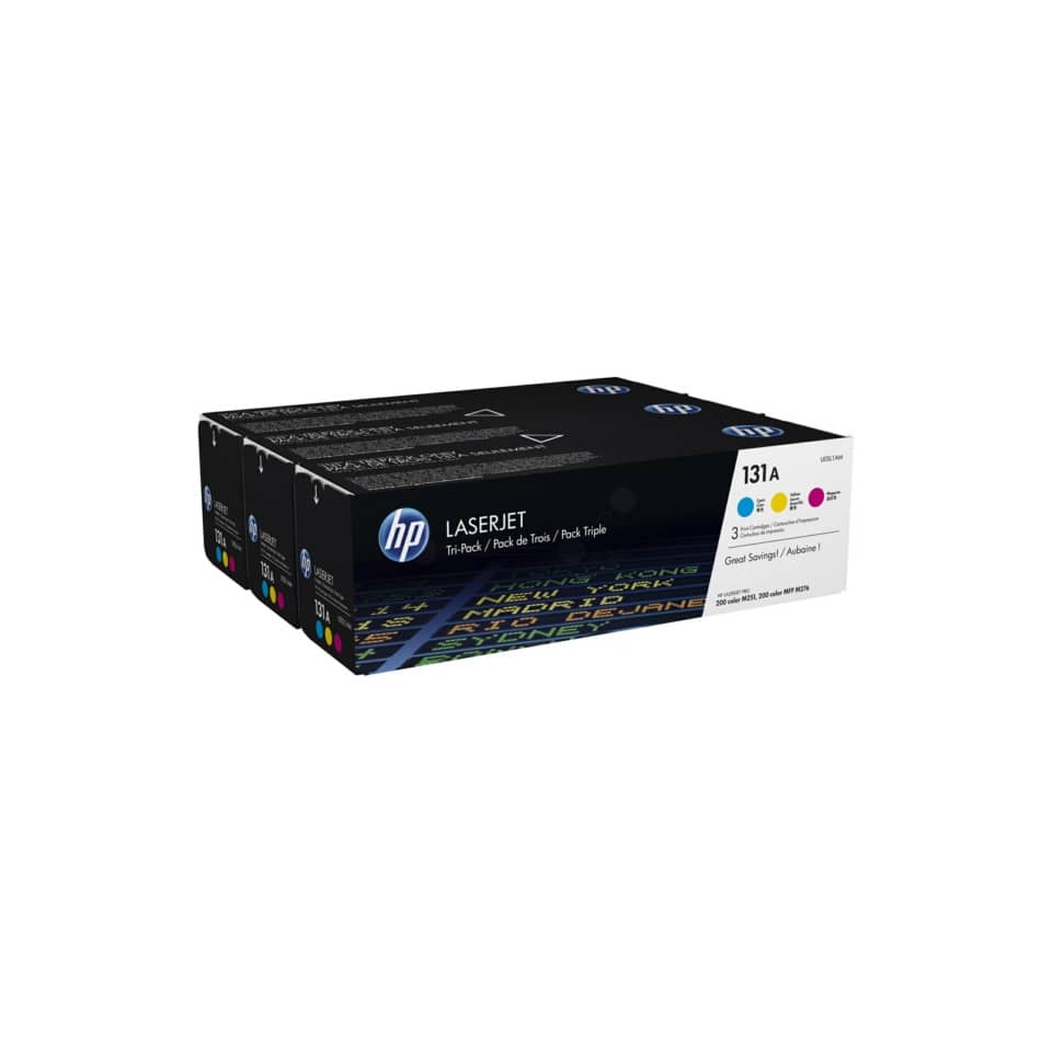 Toner 131A HP ciano+magenta+giallo  Conf. 3 - U0SL1AM