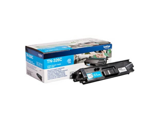 Toner alta capacità 327 Brother ciano  TN-326C
