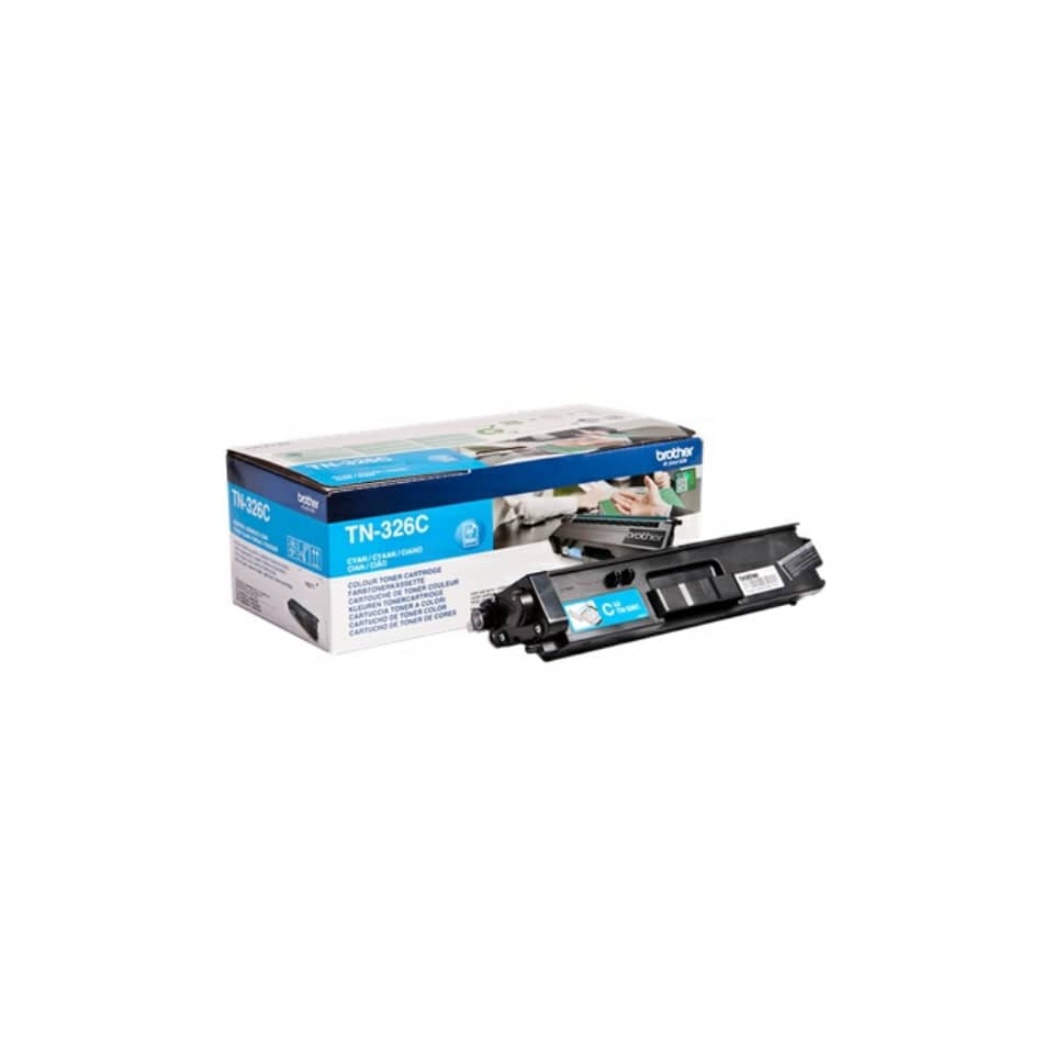Toner alta capacità 327 Brother ciano  TN-326C