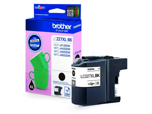 Cartuccia inkjet alta resa LC-227 Brother nero LC-227XLBK