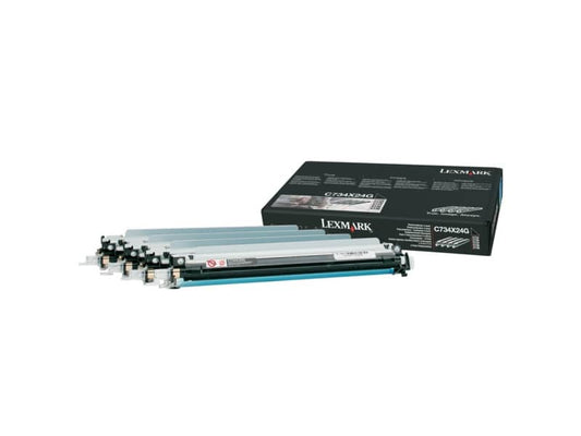 Fotoconduttore Lexmark nero+ciano+magenta+giallo Conf. 4 - C734X24G