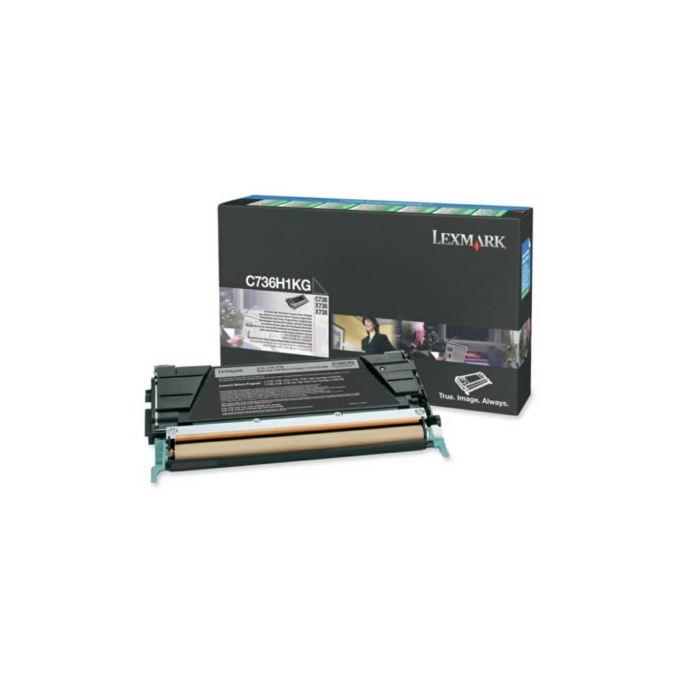 Toner ad alta resa Lexmark nero C736H1KG