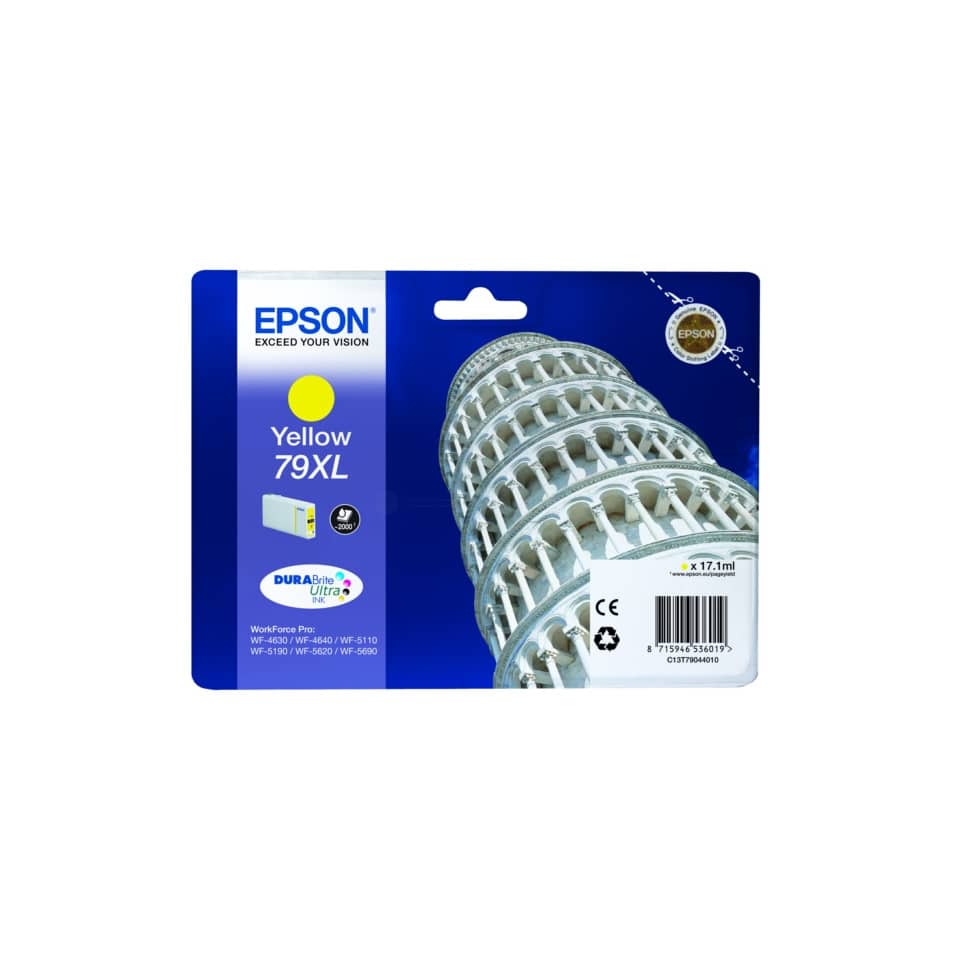 Cartuccia inkjet alta capacità blister RS 79XL Epson giallo C13T79044010