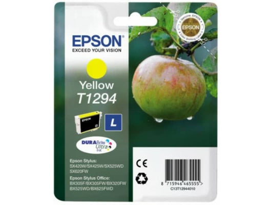 Cartuccia inkjet ink pigmentato Mela T1294 Epson giallo C13T12944012