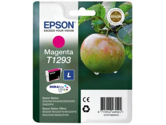 Cartuccia inkjet ink pigmentato Mela T1293 Epson magenta C13T12934012