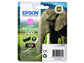 Cartuccia inkjet alta capacità Elefante 24XL Epson magenta chiaro C13T24364012
