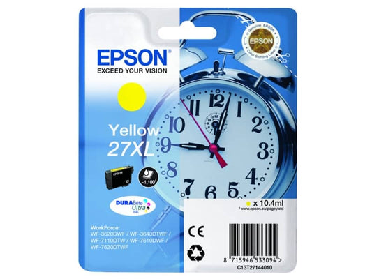 Cartuccia inkjet Sveglia 27XL Epson giallo C13T27144012