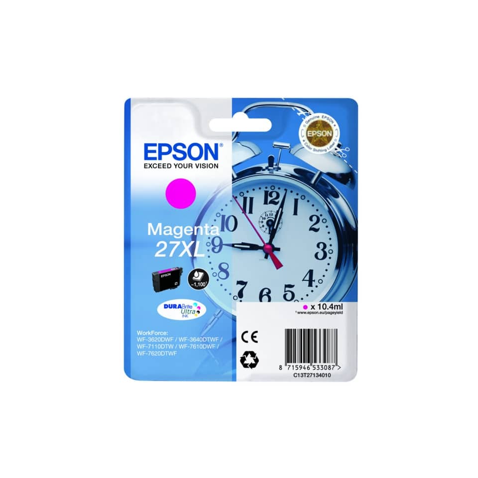 Cartuccia inkjet Sveglia 27XL Epson magenta C13T27134012