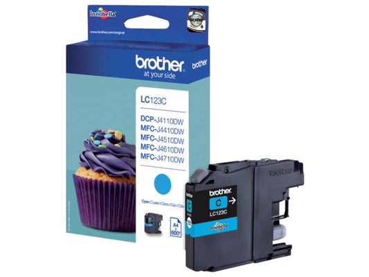 Cartuccia inkjet LC-123 Brother ciano  LC-123C