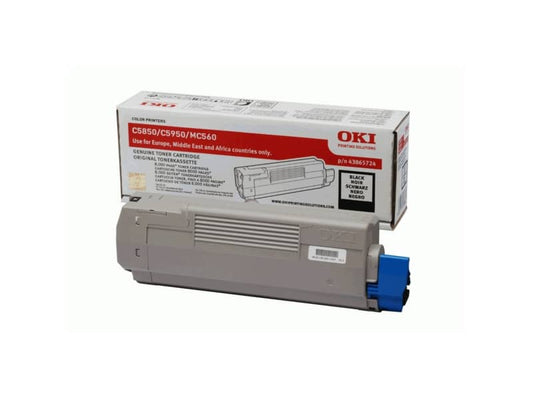 Toner Oki nero 43865724