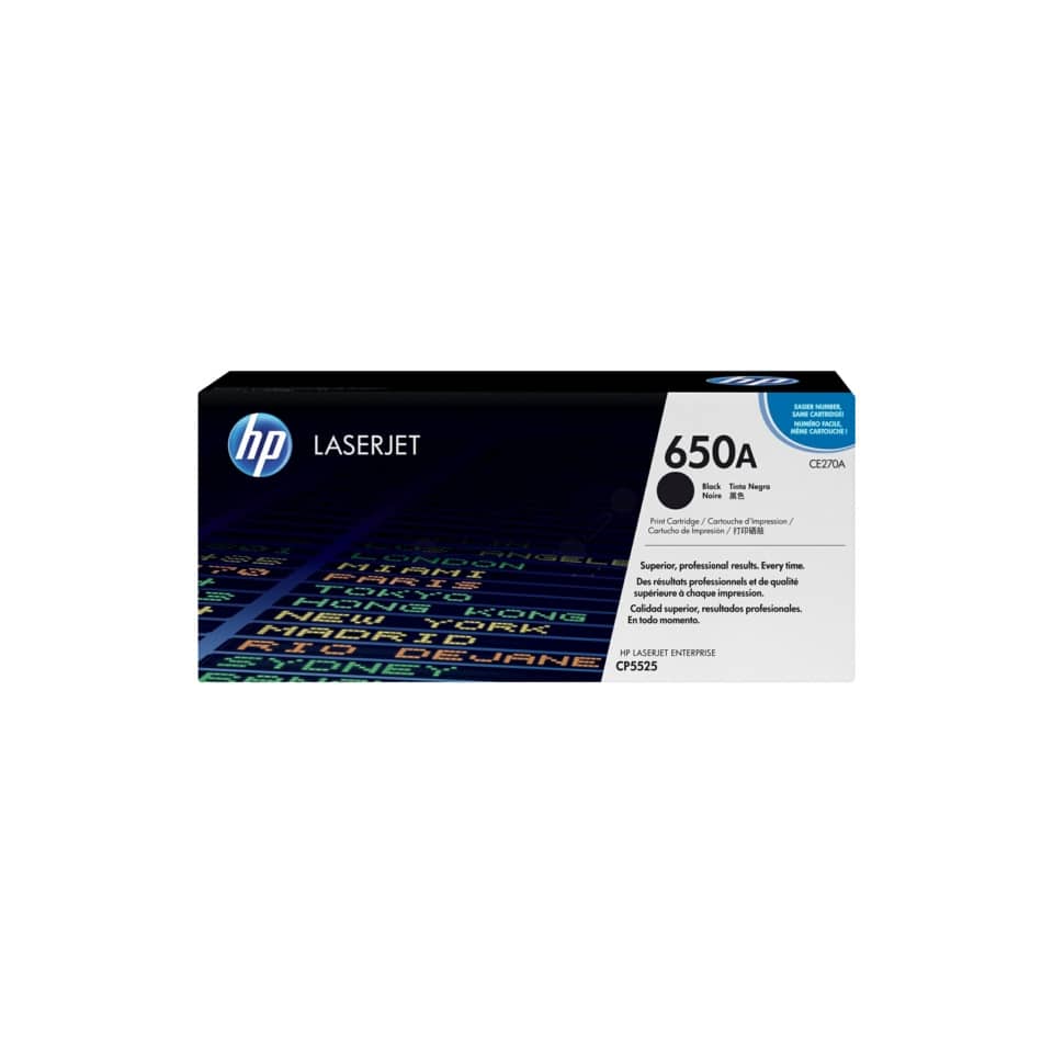 Toner 650A HP nero standard CE270A