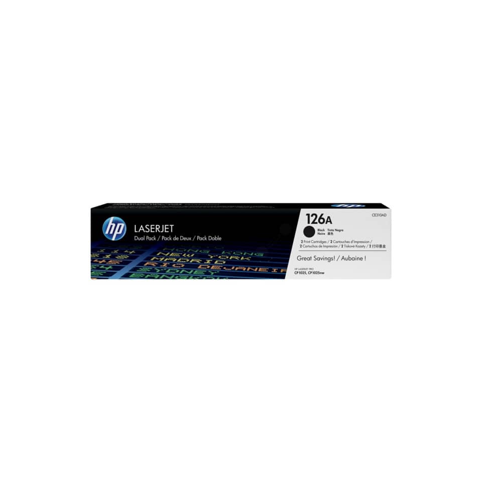 Toner 126A HP nero  Conf. 2 - CE310AD