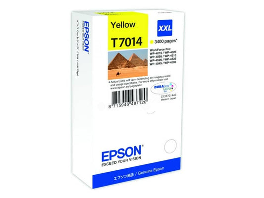 Cartuccia inkjet altissima resa ink pigmentato T7014 Epson giallo C13T70144010