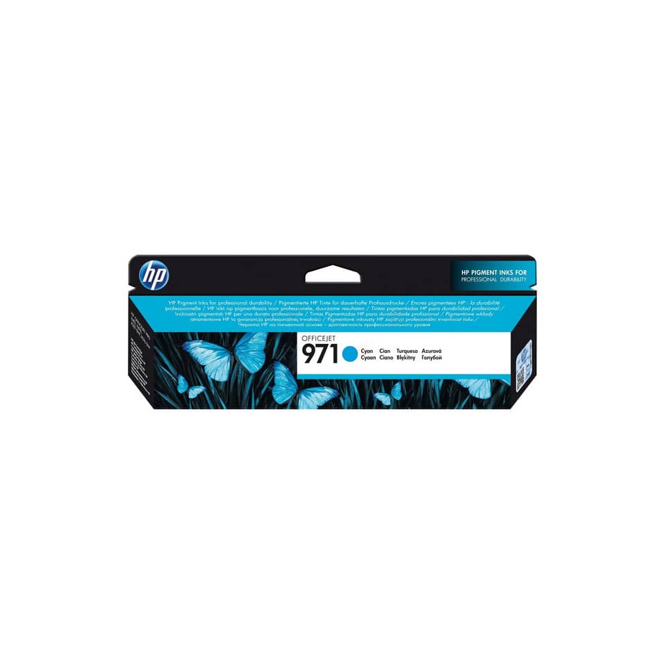 Cartuccia inkjet 971 HP ciano  CN622AE
