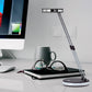 Lampada da scrivania a LED MAULpuck acciaio nero 8201290
