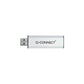 Chiavetta USB Q-Connect Super Speed 3.0 argento/nero 8 GB KF16368