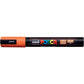 Marcatore a tempera POSCA Uni-Ball punta tonda 1,8-2,5 mm arancione M PC5M AC