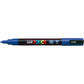 Marcatore a tempera POSCA Uni-Ball punta tonda 0,9-1,3 mm blu scuro M PC3M B