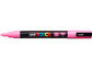 Marcatore a tempera POSCA Uni-Ball punta tonda 0,9-1,3 mm rosa M PC3M RA