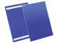 Tasche per identificazione Durable con bande adesive blu f.to esterno mm. 233x 313x1,7- inserto A4 vert. cf. 50- 179707