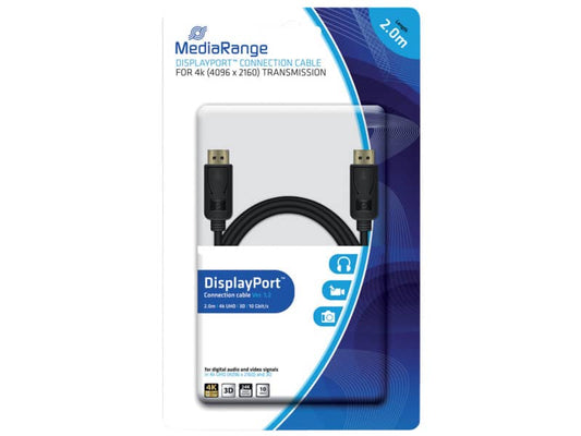 Cavo di collegamento Media Range DisplayPort contatti dorati 10 Gbit/s MRCS159