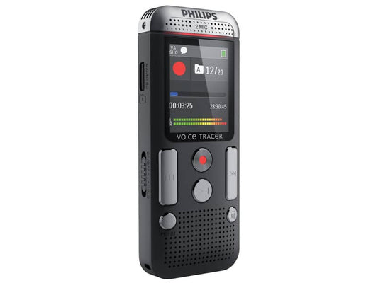 Registratore vocale digitale PHILIPS antracite DVT2510