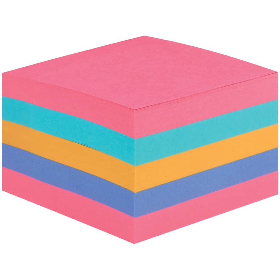 Foglietti Post-it® ricarica Super Sticky Notes Bora Bora assortiti conf. 6 blocchetti da 90 ff - 2028-SS-RBWC