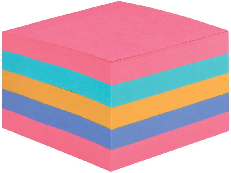 Foglietti Post-it® ricarica Super Sticky Notes Bora Bora assortiti conf. 6 blocchetti da 90 ff - 2028-SS-RBWC