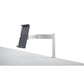 Porta tablet da tavolo Durable, morsetto e braccio di supporto estensibile argento metallizzato 10x44x21cm - 893123