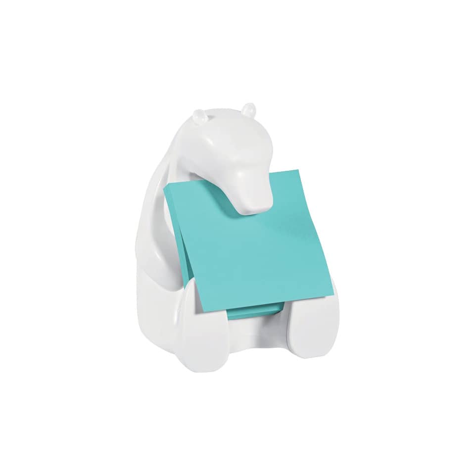 Dispenser foglietti adesivi Post-it® Z-Notes Orso conf. dispenser + 1 ricarica - BEAR-330
