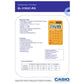 Calcolatrice scientifica CASIO tascabile 10 cifre - solare e batteria Arancio - SL-310UC-RG-W-EC