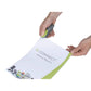 Cucitrice fino a 12 fogli Q-Connect grigio/verde KF00991
