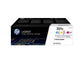 Toner 201X HP ciano+magenta+giallo  Conf. 3 - CF253XM