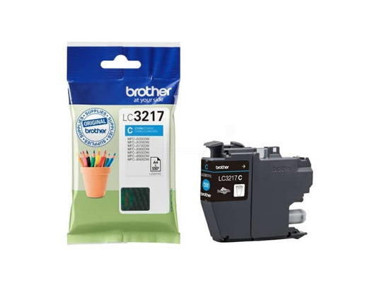 Cartuccia inkjet Brother ciano LC-3217C