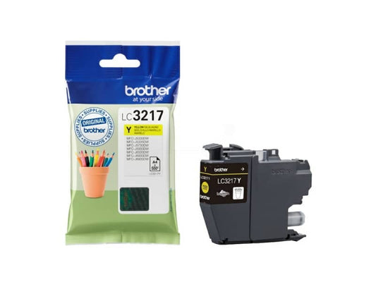 Cartuccia inkjet Brother giallo  LC-3217Y