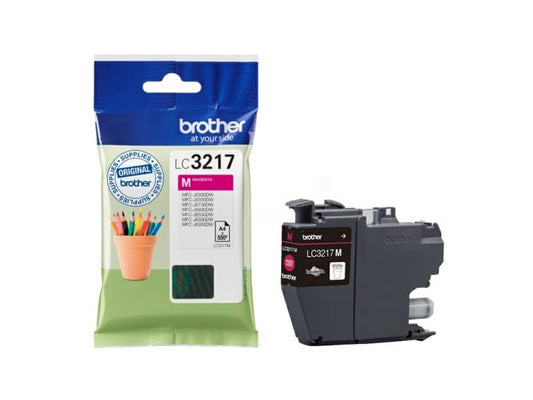 Cartuccia inkjet Brother magenta LC-3217M