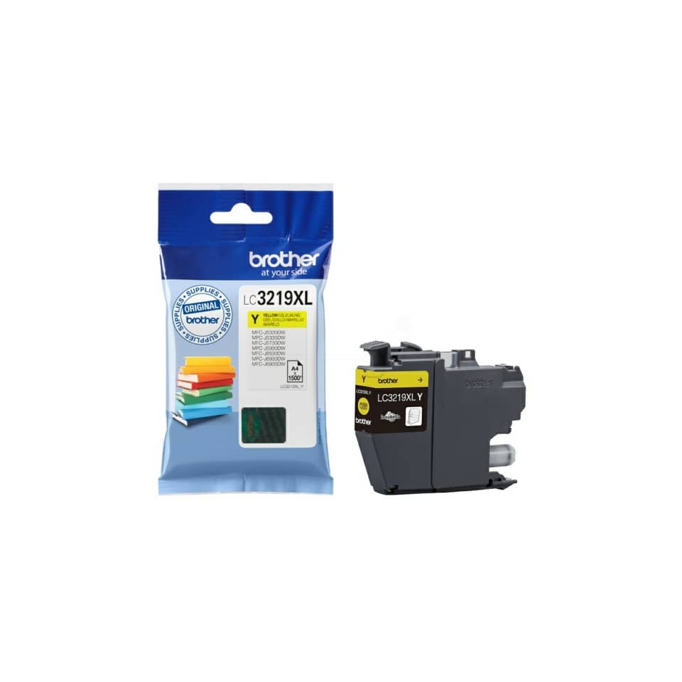 Cartuccia inkjet alta resa Brother giallo LC-3219XLY