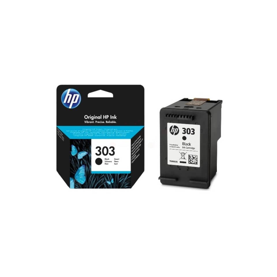 Cartuccia inkjet ink pigmentato 303 HP nero T6N02AE
